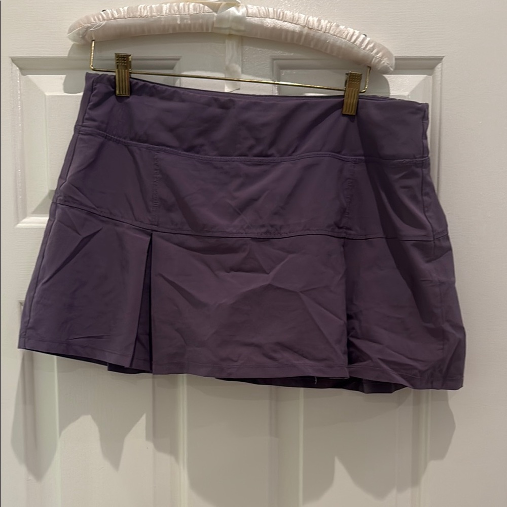 Elegant Women's Skort in Deep Purple